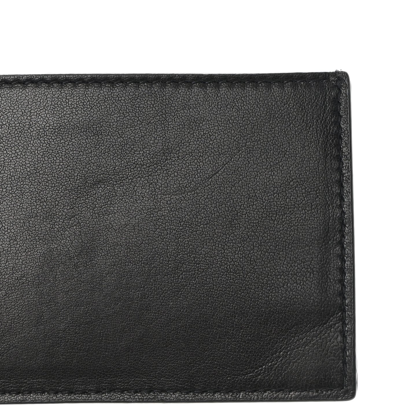 Calfskin 5 Fragments Card Holder Black