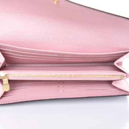 Louis Vuitton Monogram Sarah Wallet NM Rose Ballerine 5 of 7