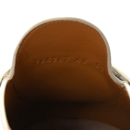 Gucci Cordovan Lux Horsebit Platform Mules 41 Mystic White 9 of 10