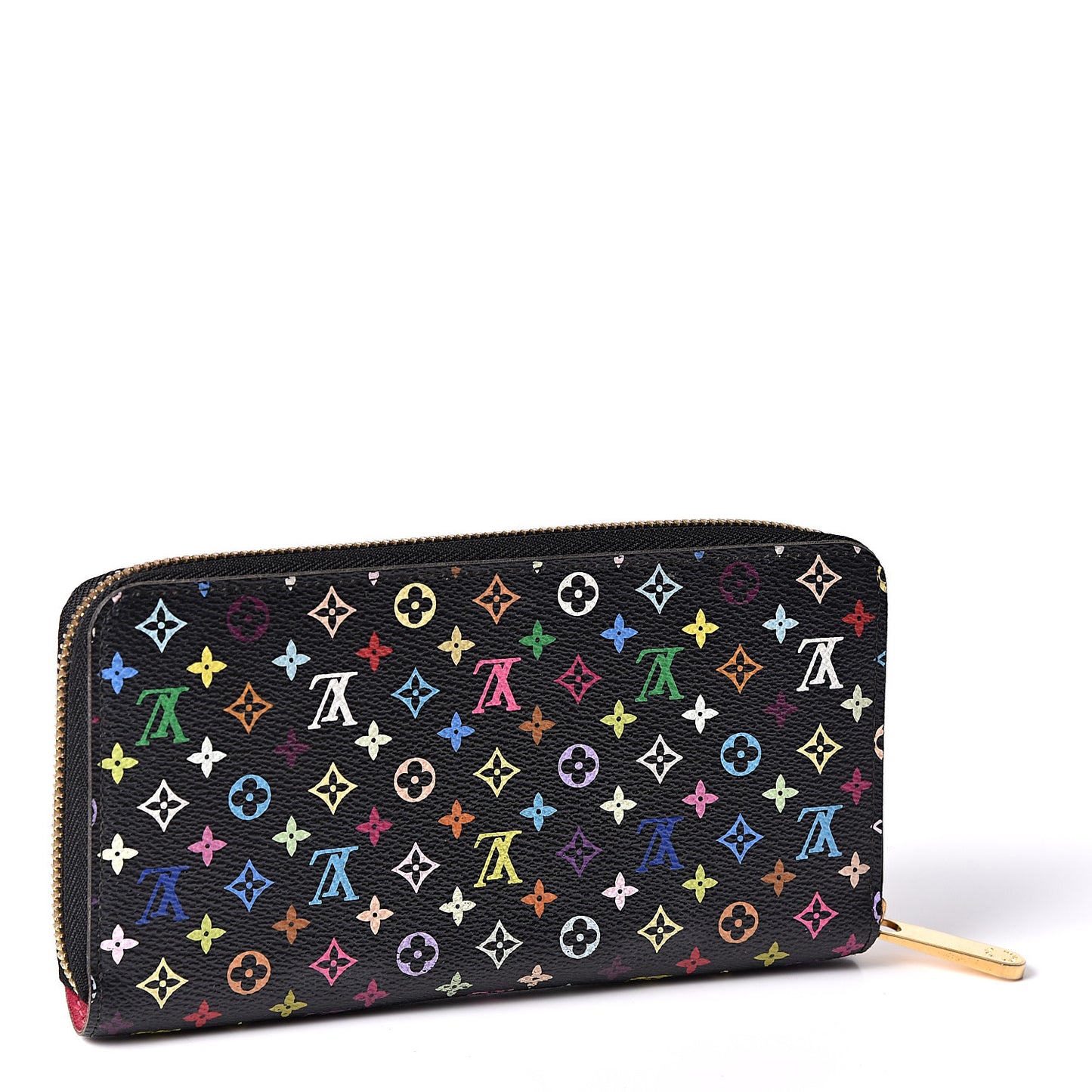 Monogram Multicolor Zippy Wallet Black Grenade