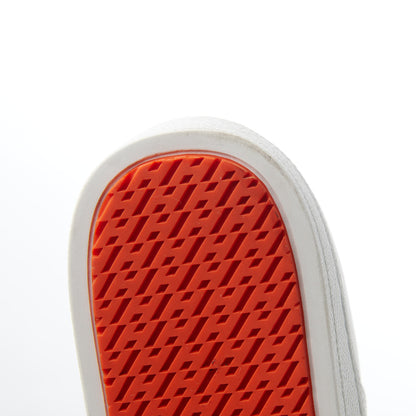 Hermes Epsom Womens Boomerang Sneakers 37.5 White 10 of 13