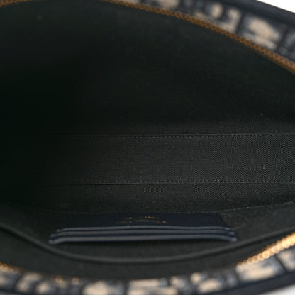 Christian Dior Oblique 30 Montaigne Pouch Blue 5 of 8