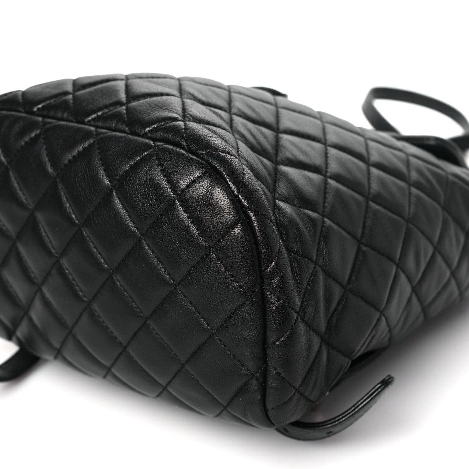 Chanel Lambskin Quilted Small Urban Spirit Backpack Black 10 of 11