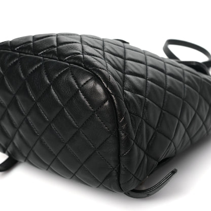 Chanel Lambskin Quilted Small Urban Spirit Backpack Black 10 of 11