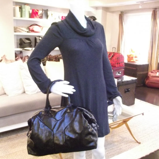 Saint Laurent Patent Easy Black 2 of 10
