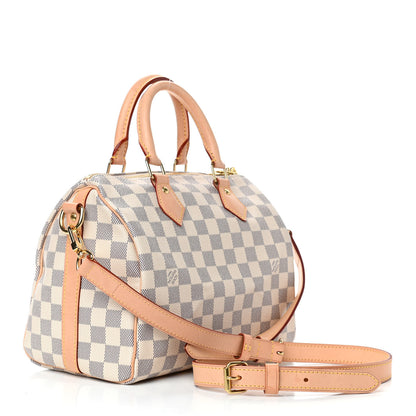 Louis Vuitton Damier Azur Speedy Bandouliere 25 2 of 9