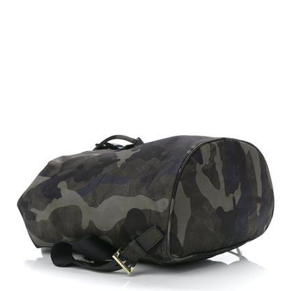 Prada Tessuto Nylon Camouflage Print Backpack Fumo 4 of 15