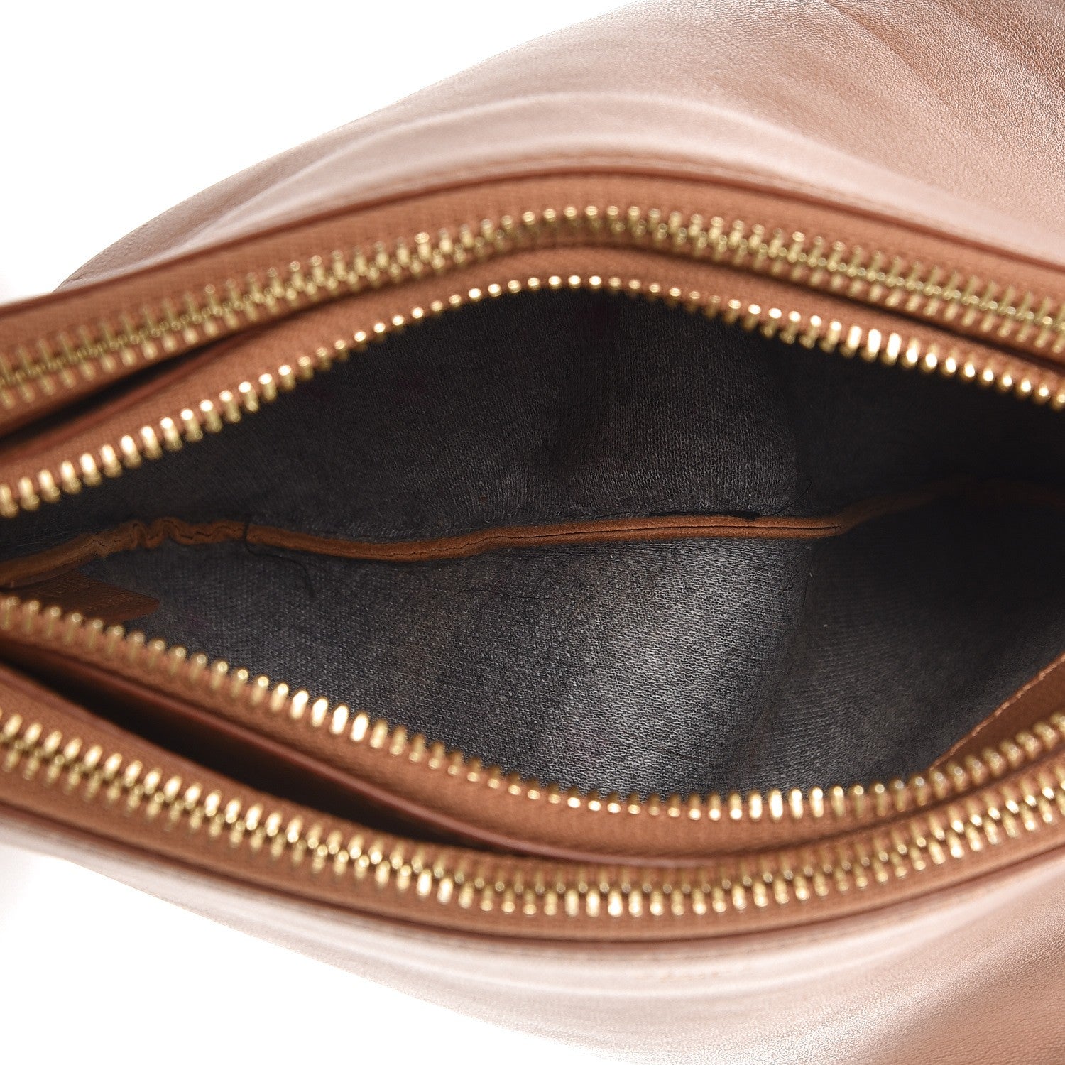 Celine Lambskin Small Trio Crossbody Bag Tan 11 of 11