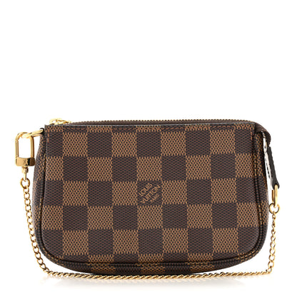 Louis Vuitton Damier Ebene Mini Pochette Accessories 1 of 10