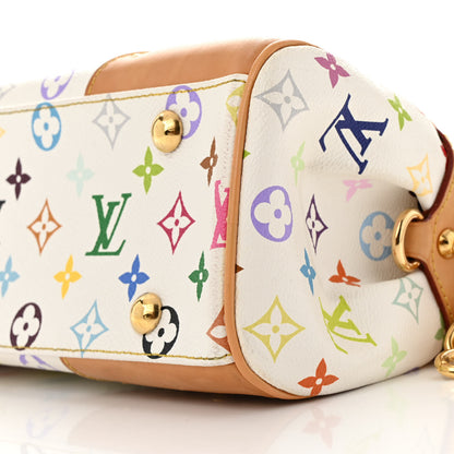 Louis Vuitton Monogram Multicolor Beverly MM White 9 of 13