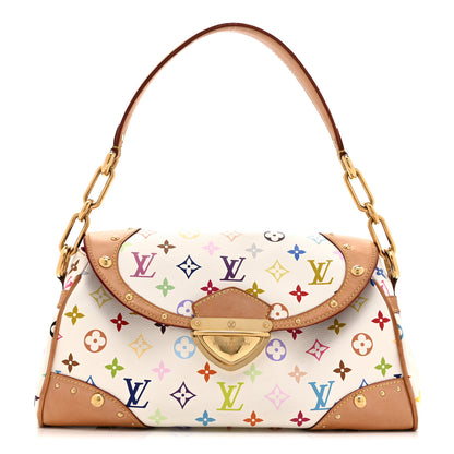 Louis Vuitton Monogram Multicolor Beverly MM White 1 of 10