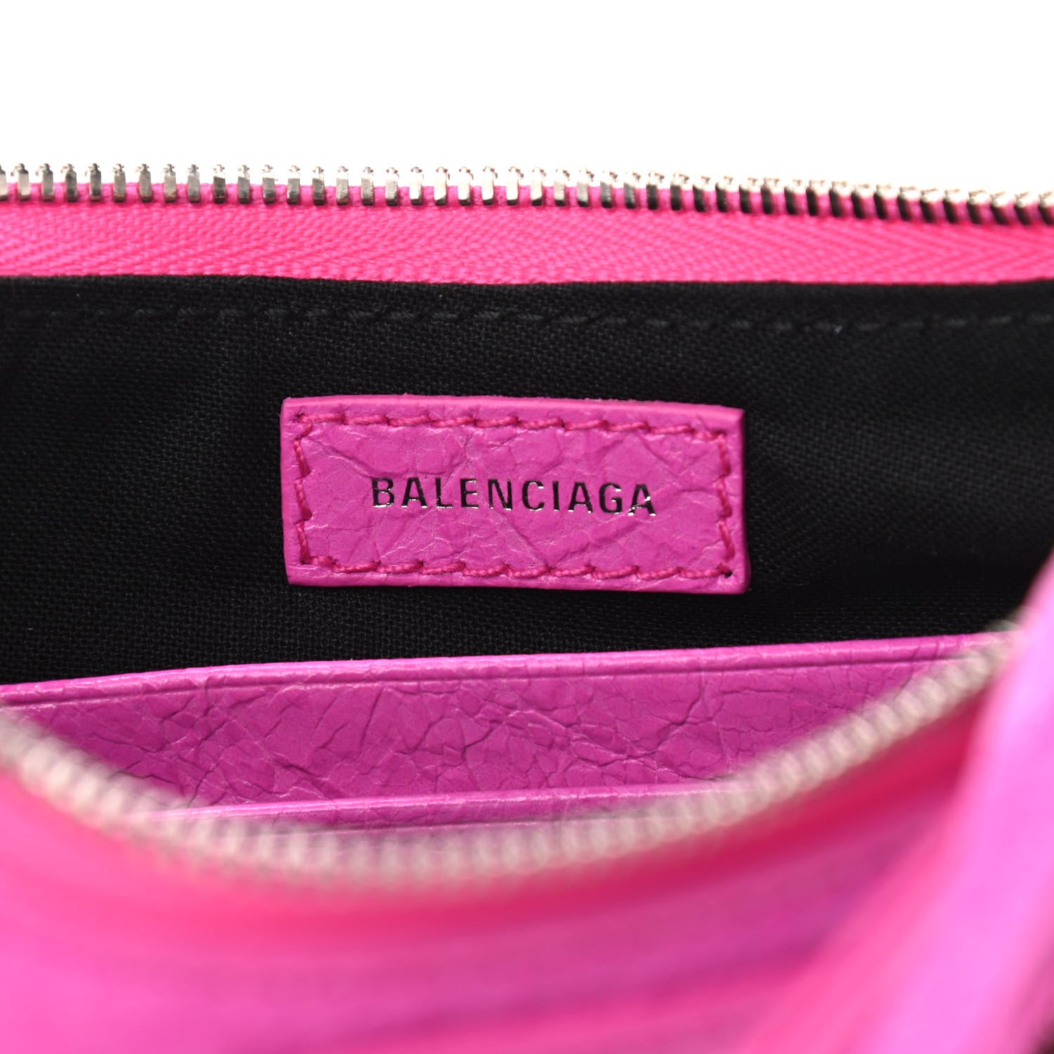 Balenciaga Agneau Arena Le Cagole Mini Purse With Chain Lipstick Pink 6 of 11