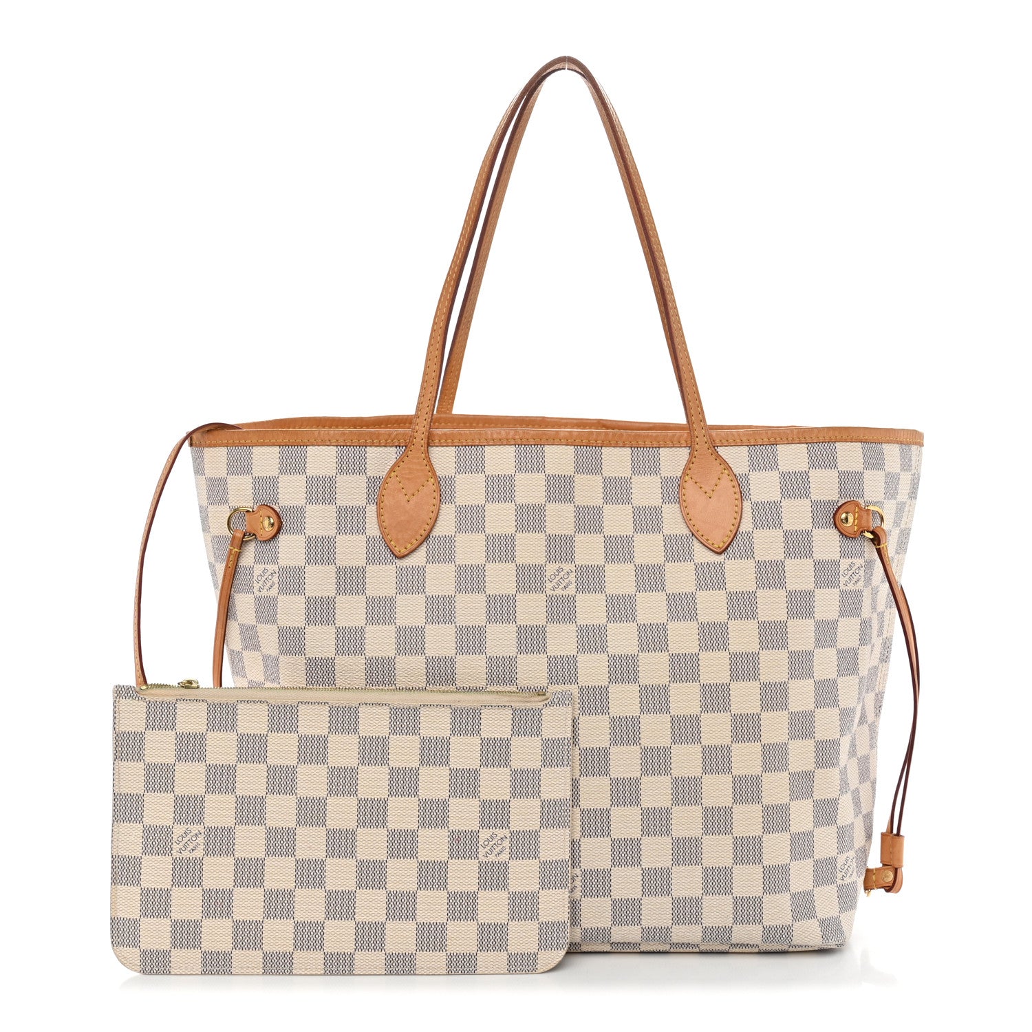Louis Vuitton Damier Azur Neo Neverfull MM 3 of 14