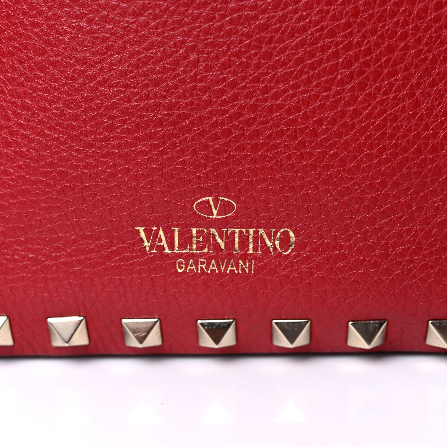 Valentino Garavani Grained Calfskin Rockstud Camera Crossbody Bag Rosso Valentino 13 of 14