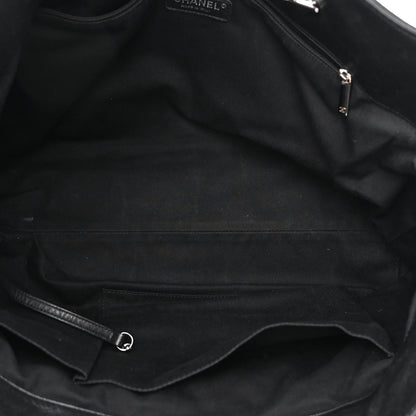 Chanel Calfskin Quilted Large In the Business Tote Black 5 of 11