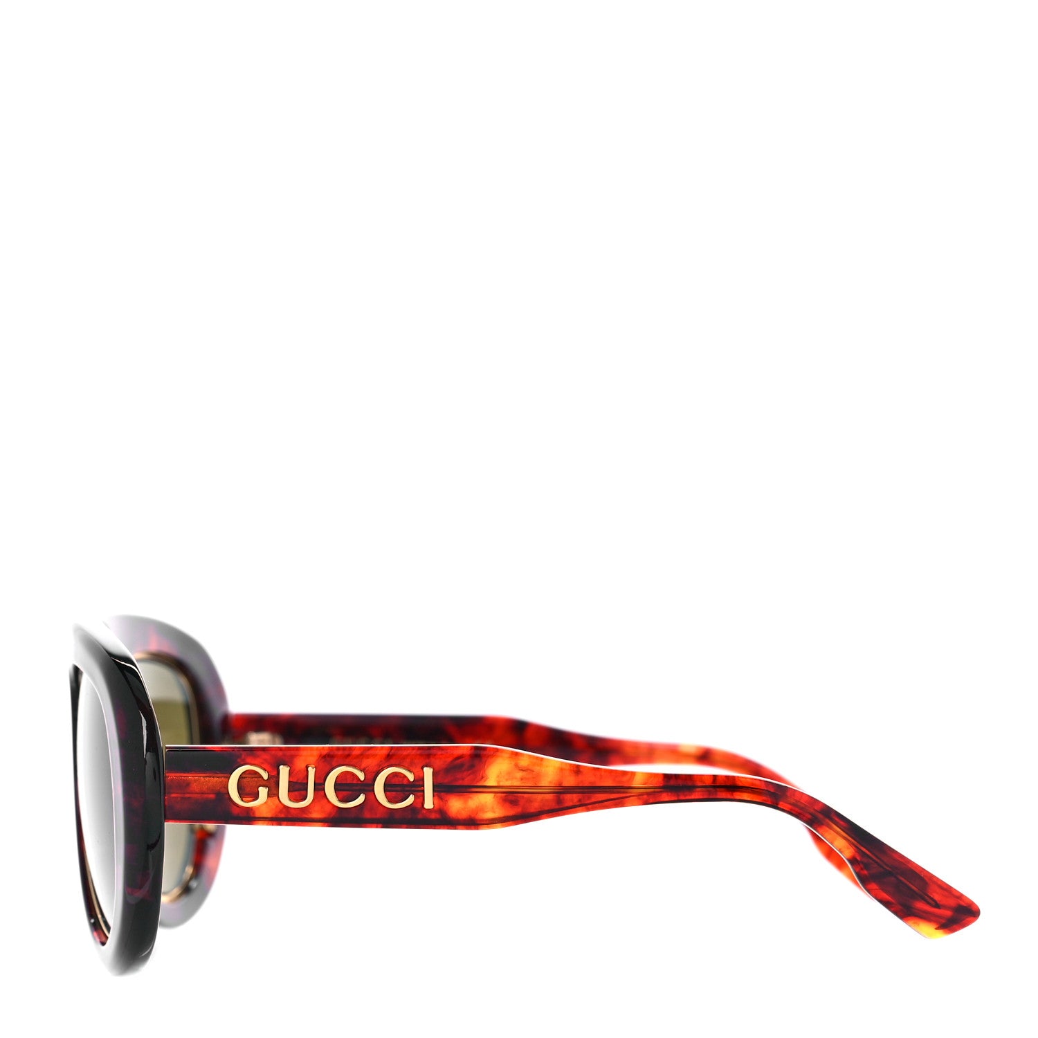 Gucci Acetate Oversize Sunglasses GG1152S Tortoise 2 of 7
