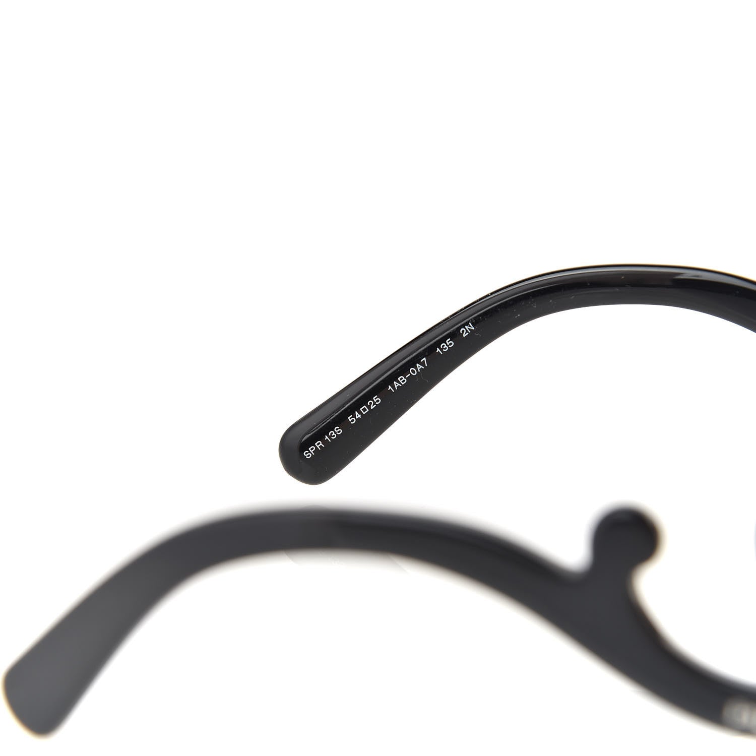 Prada Baroque Sunglasses SPR 13S Black 5 of 8