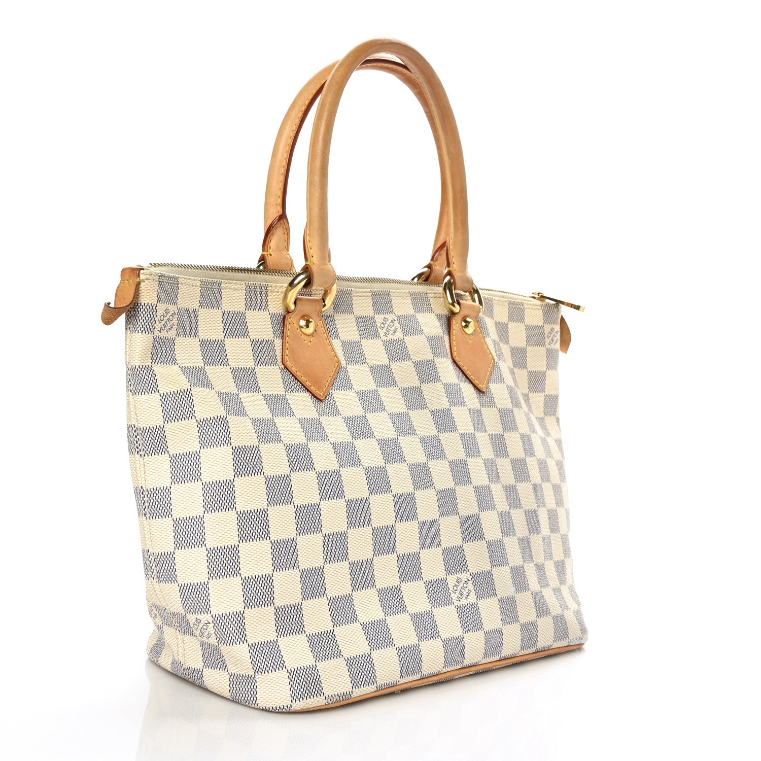 Louis Vuitton Damier Azur Saleya PM 3 of 9