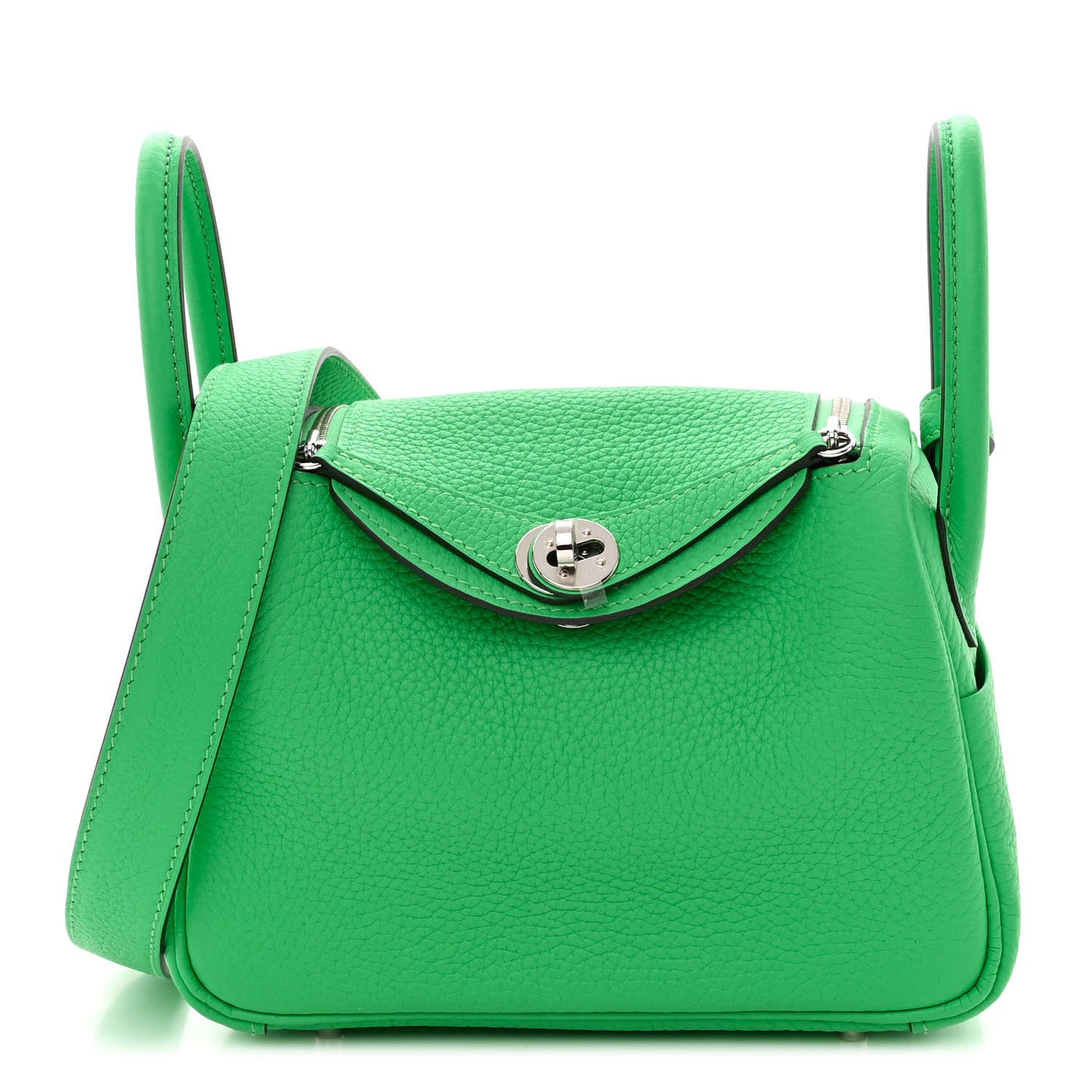 Taurillon Clemence Mini Lindy 20 Vert Comics