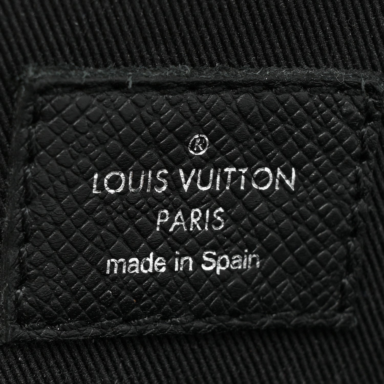 Louis Vuitton Taigarama Outdoor Slingbag Black 6 of 9