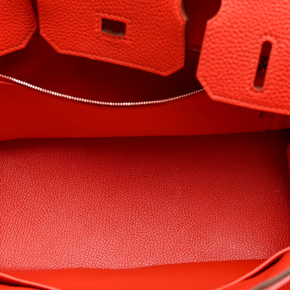Hermes Togo Birkin 30 Capucine 5 of 15