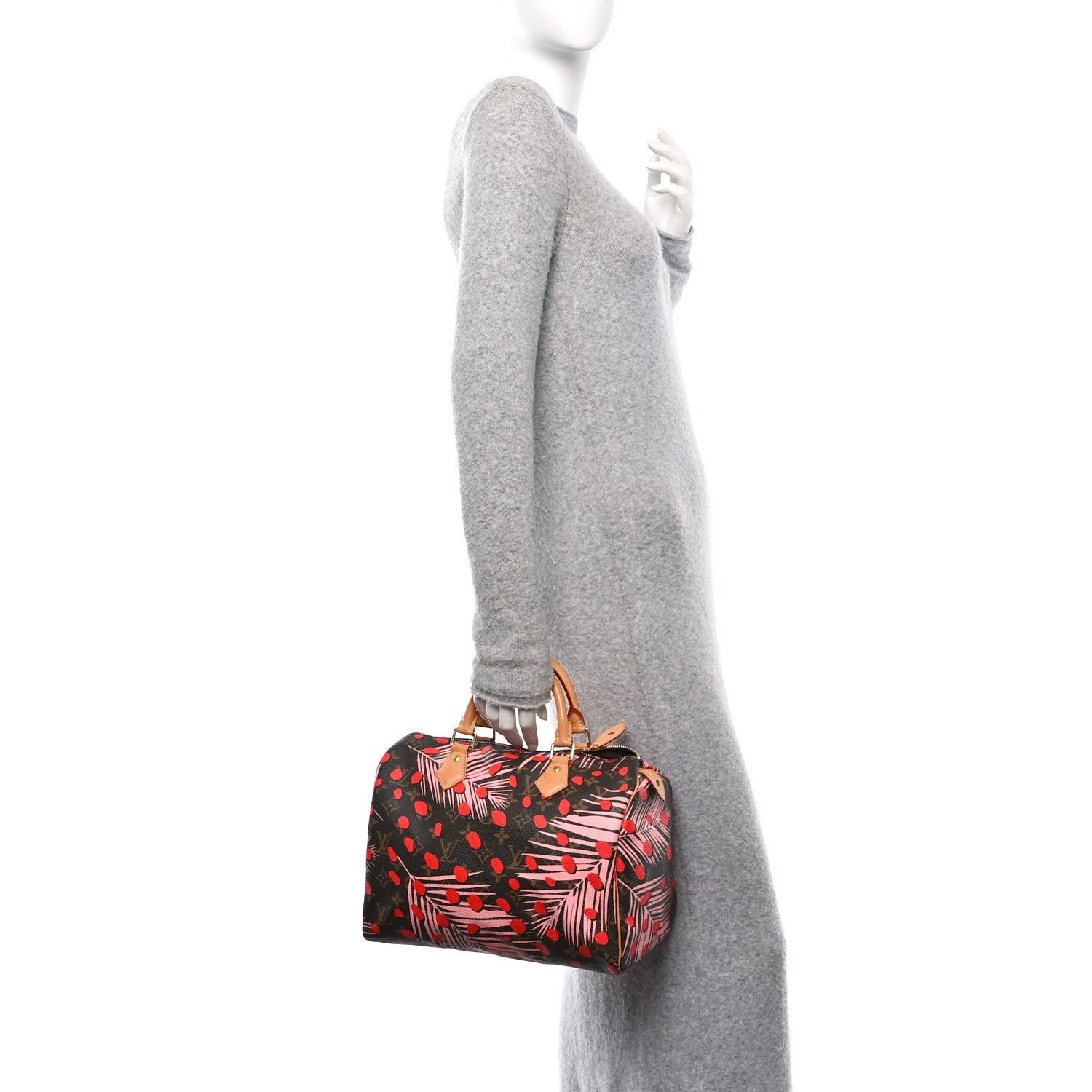 Louis Vuitton Monogram Jungle Dots Speedy 30 Sugar Pink Poppy 2 of 15