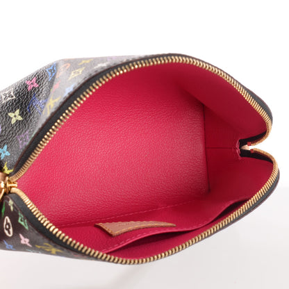 Louis Vuitton Monogram Multicolor Cosmetic Pouch Black Grenade 7 of 7