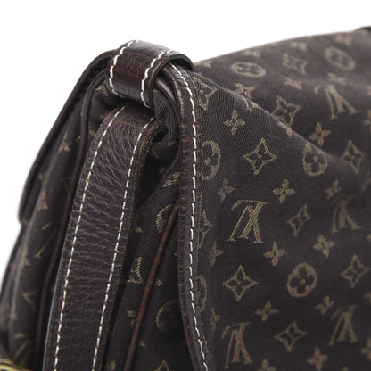 Louis Vuitton Monogram Mini Lin Saumur Ebene 8 of 11