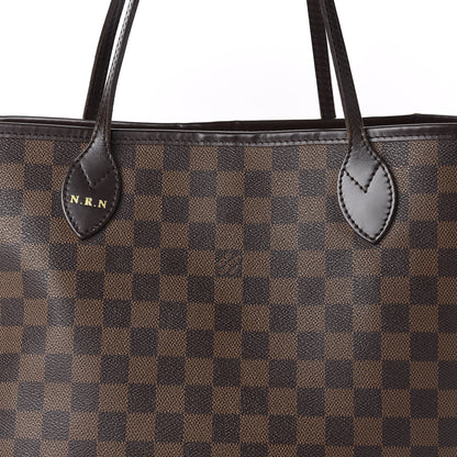 Louis Vuitton Damier Ebene Neverfull MM 12 of 12