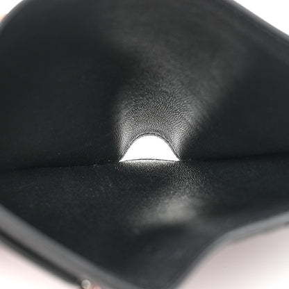 Hermes Epsom Bearn Compact Wallet Black 6 of 10