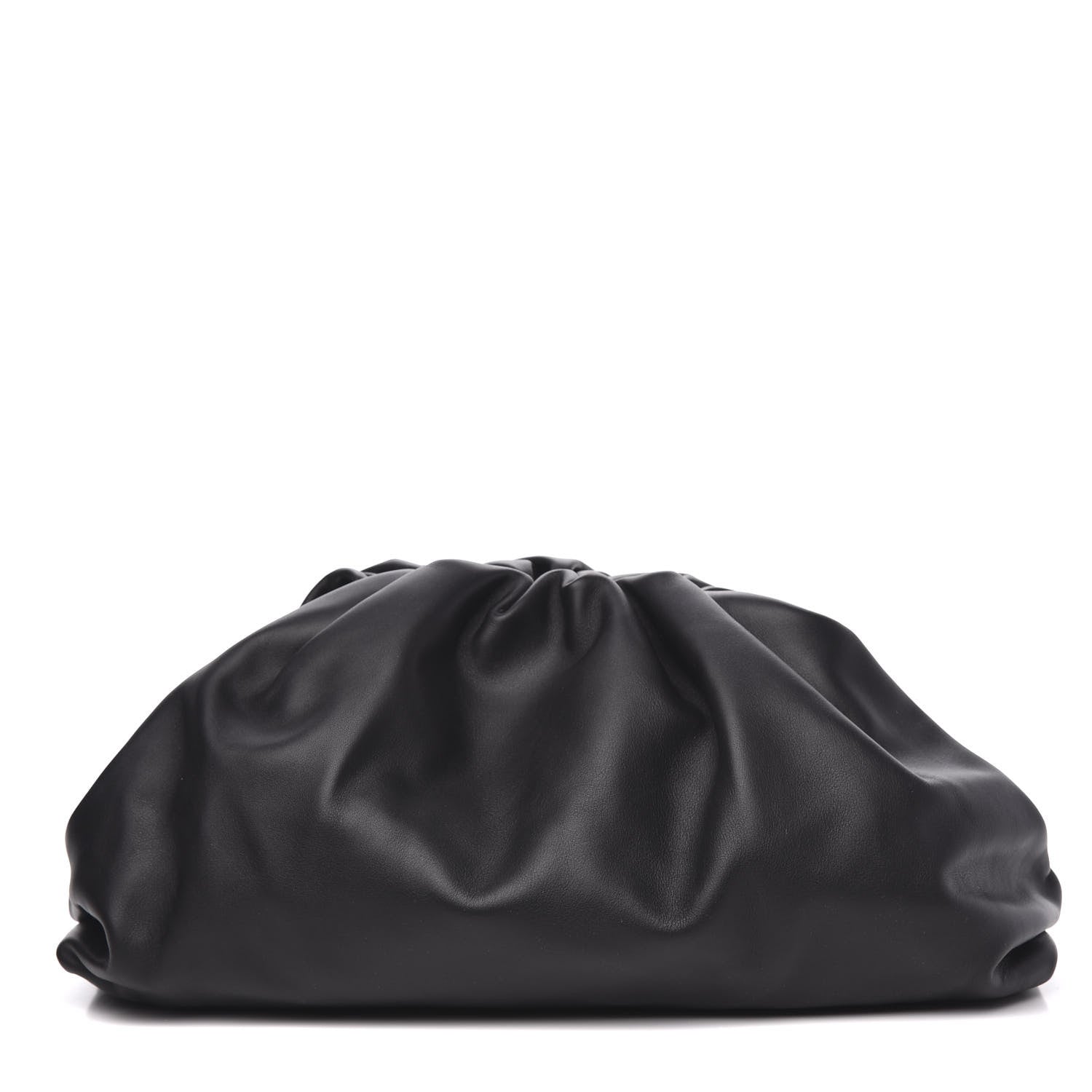 Bottega Veneta Smooth Butter Calf The Pouch Oversized Clutch Black 1 of 9