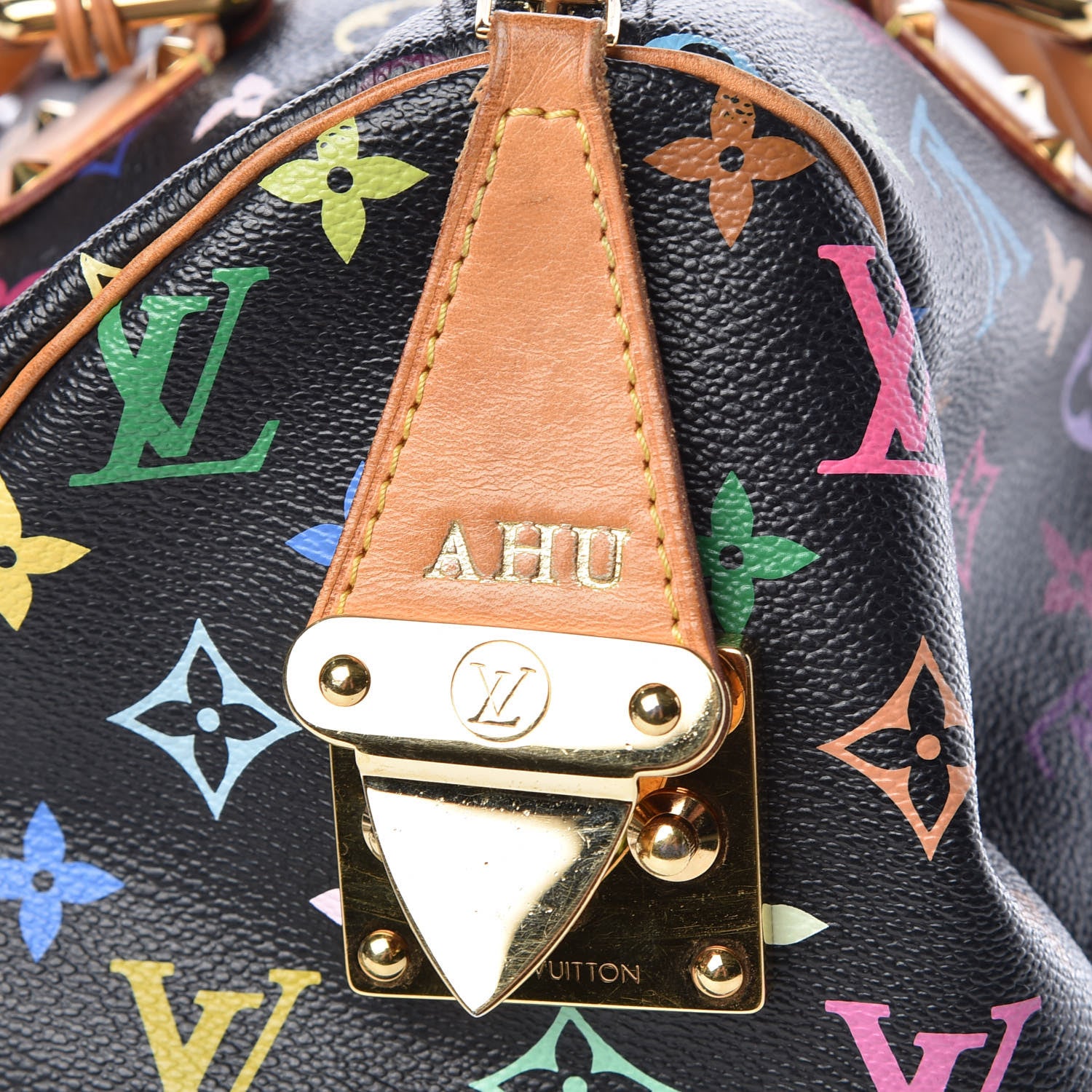 Louis Vuitton Monogram Multicolor Speedy 30 Black 8 of 17