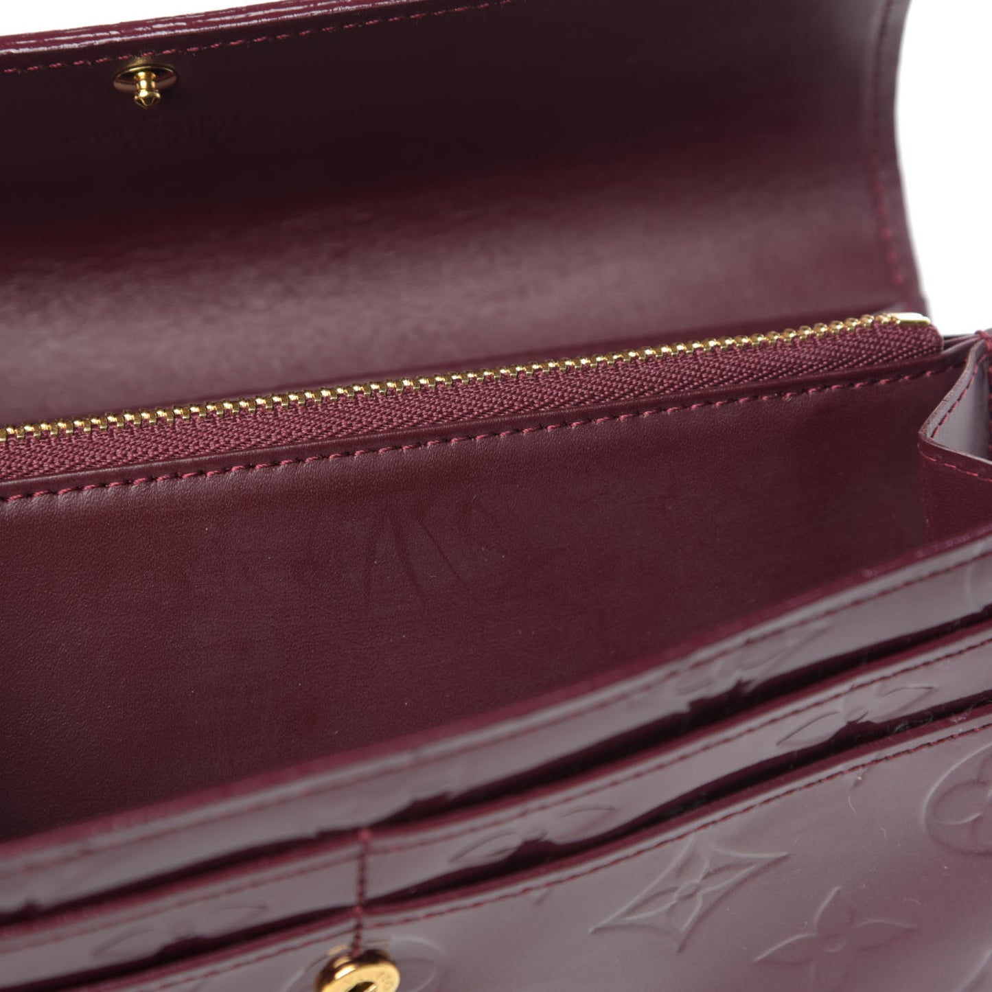 Vernis Sarah Wallet Rouge Fauviste