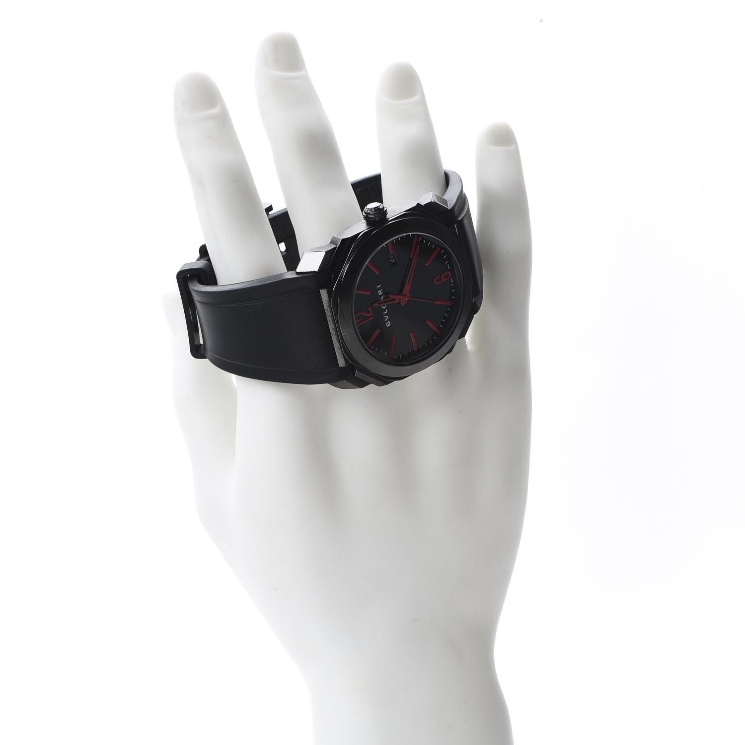 Bulgari DLC Stainless Steel 41mm Octo L'Originale Automatic Watch Black 2 of 8