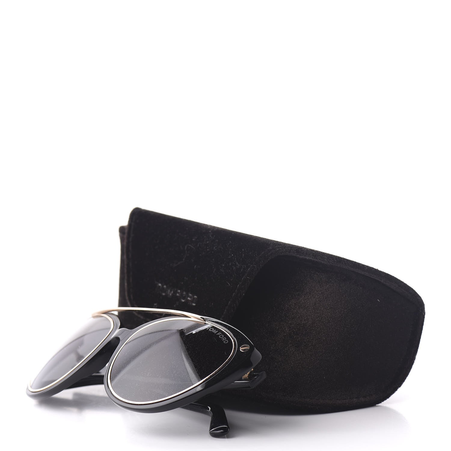 Tom Ford Edita Sunglasses TF384 Black 12 of 12