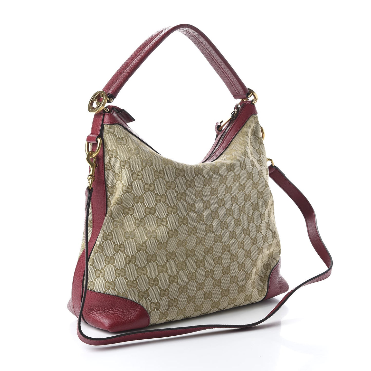 Monogram Small Miss GG Hobo Red