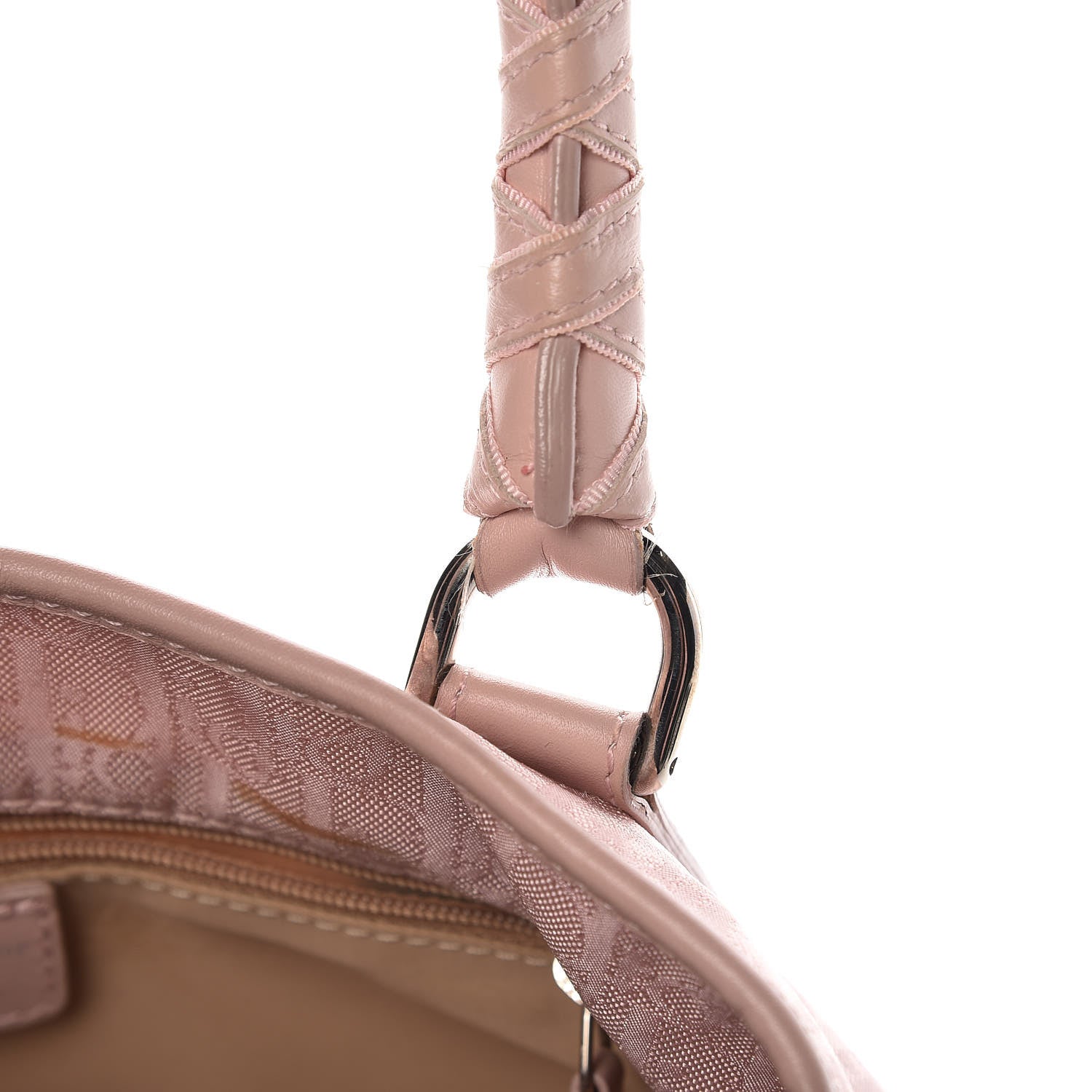 Christian Dior Monogram Tote Pink 15 of 16