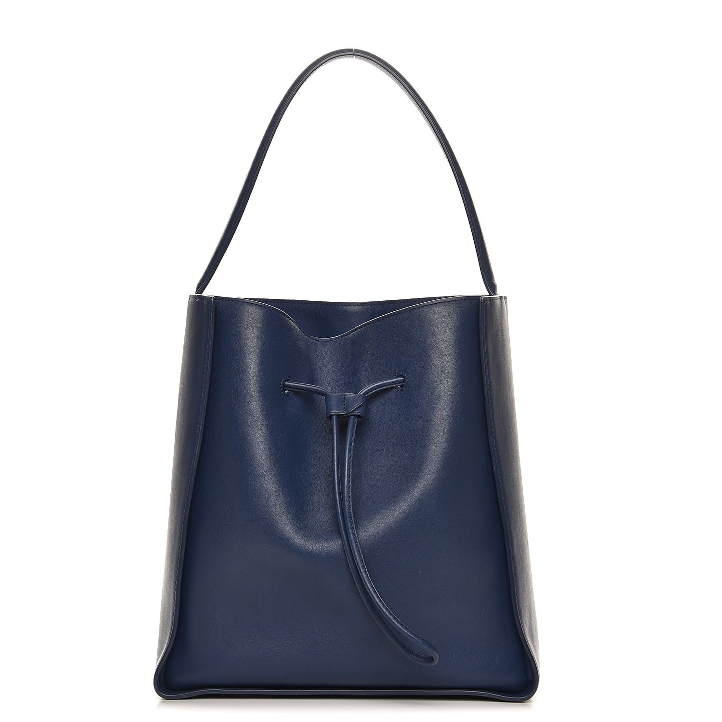 3.1 Smooth Calfskin Large Soleil Bucket Bag Midnight Blue