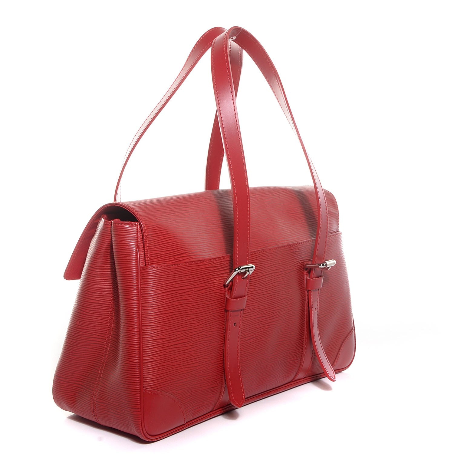 Louis Vuitton Epi Segur MM Rouge 3 of 7