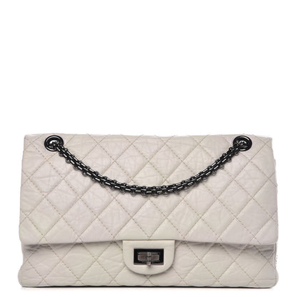 Chanel Aged Calfskin 2.55 Reissue 226 Flap White 1 of 15
