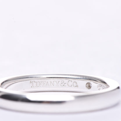 Tiffany Sterling Silver Diamond Elsa Peretti Band Ring 50 5.5 4 of 6