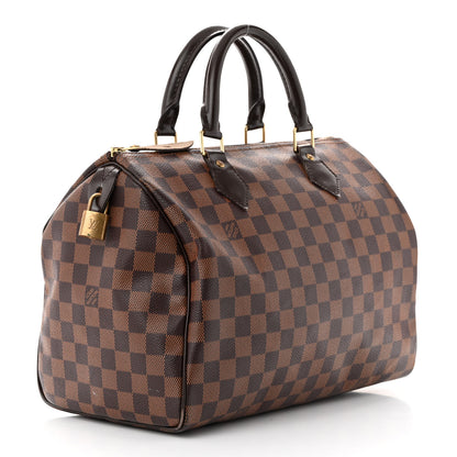 Louis Vuitton Damier Ebene Speedy 30 3 of 19