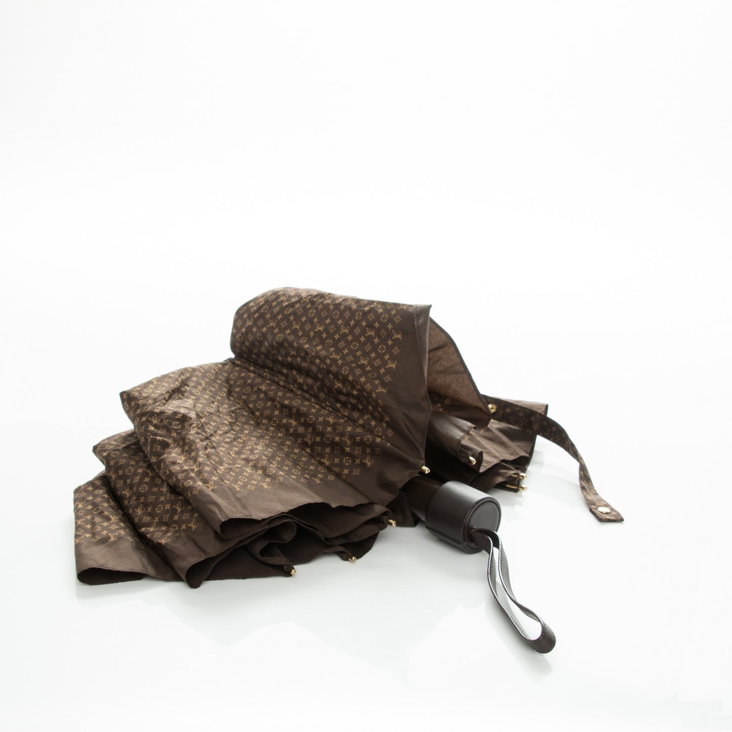 Monogram Ondees Compact Umbrella Marron