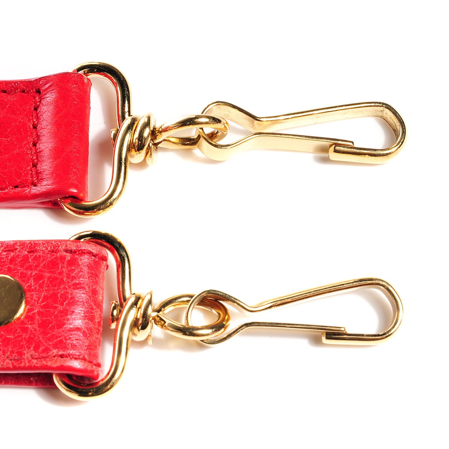 Agneau Giant 12 Gold Hardware Velo Rouge Cardinal