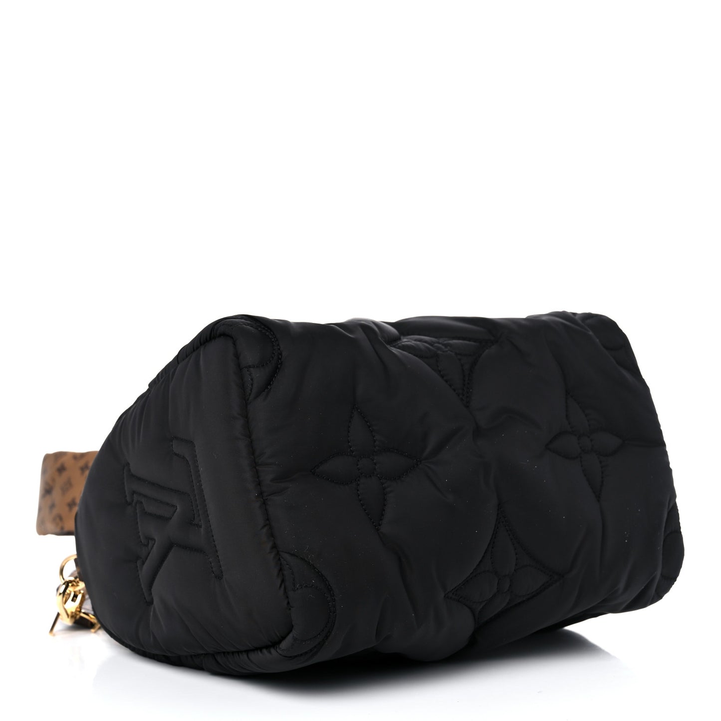 Econyl Mini Monogram Pillow Speedy Bandouliere 25 Black