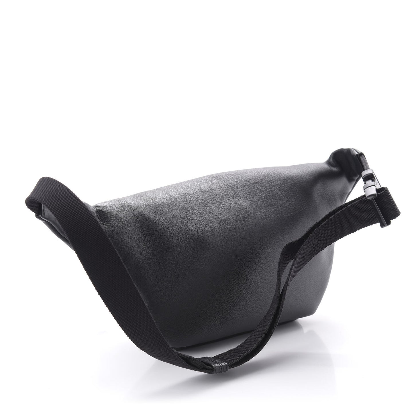 Calfskin Logo Everyday Beltpack Black