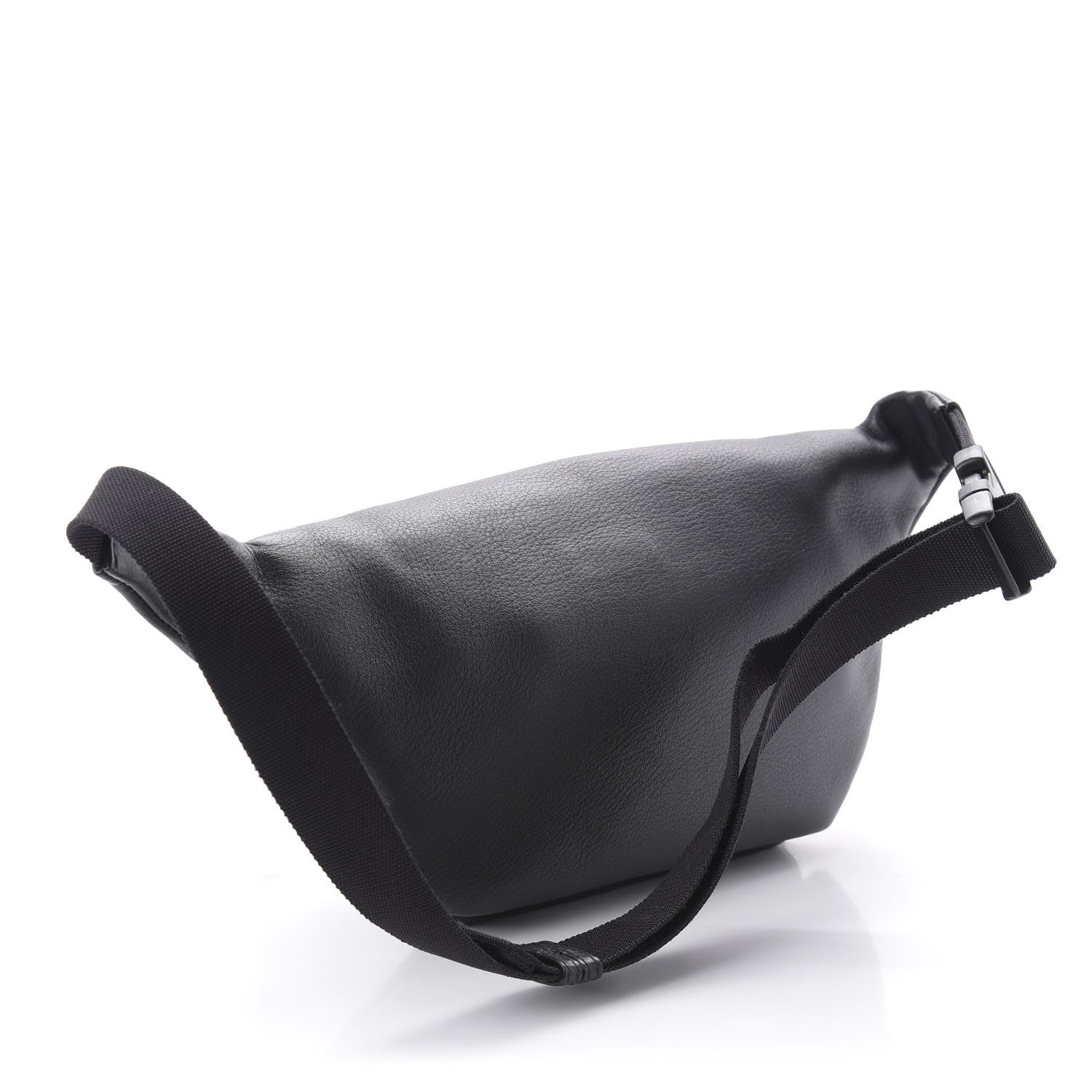 Balenciaga Calfskin Logo Everyday Beltpack Black 3 of 10