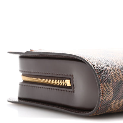 Louis Vuitton Damier Ebene Pochette Saint Louis Clutch 9 of 13
