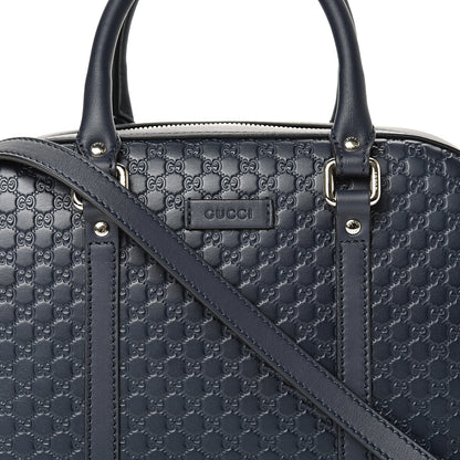 Gucci Microguccissima Medium Crossbody Bag Blue 7 of 9