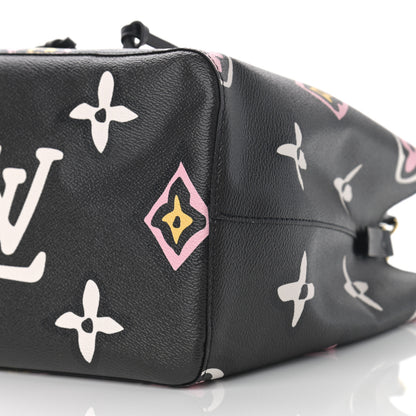 Louis Vuitton Monogram Giant Wild At Heart Neonoe MM Black 10 of 11
